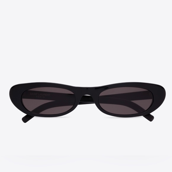 SL 557 SHADE - Saint Laurent Black Sunglasses - Picture 2 of 3